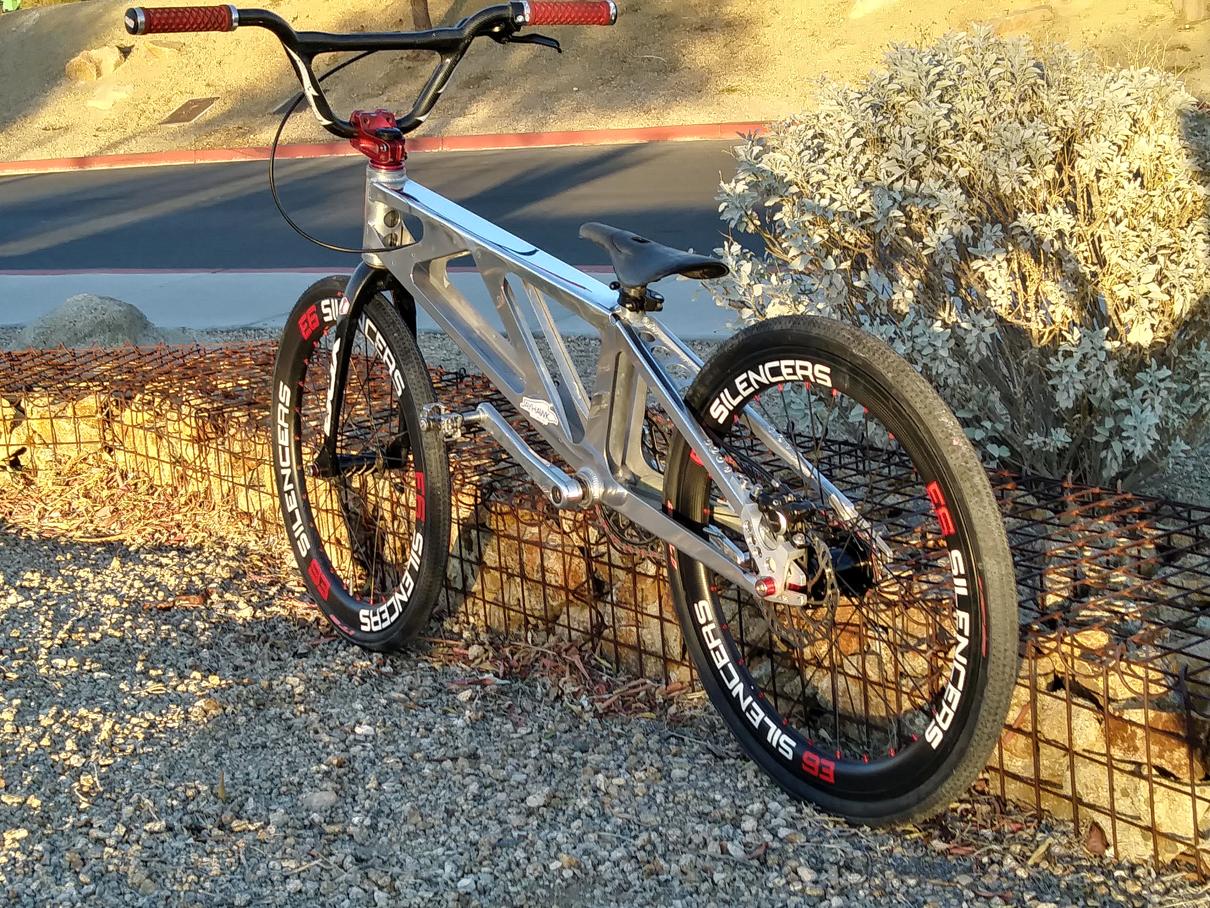 purple bike basket