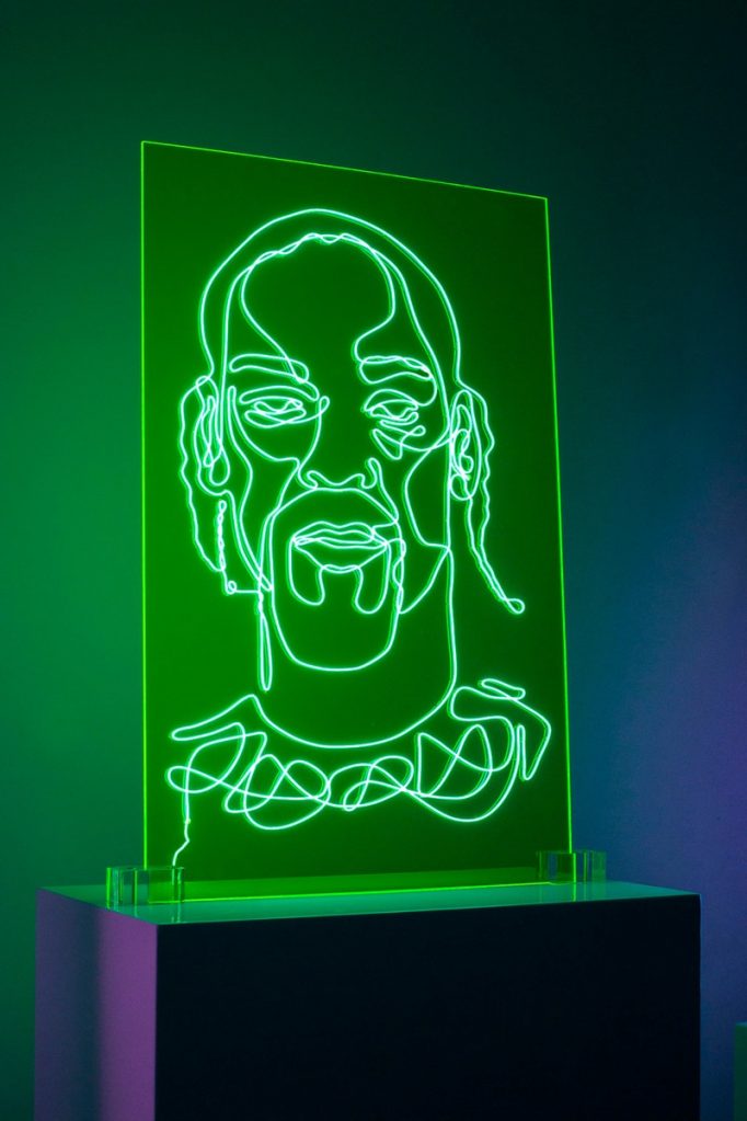 natalie-wong-neon-portraits snoop dogg