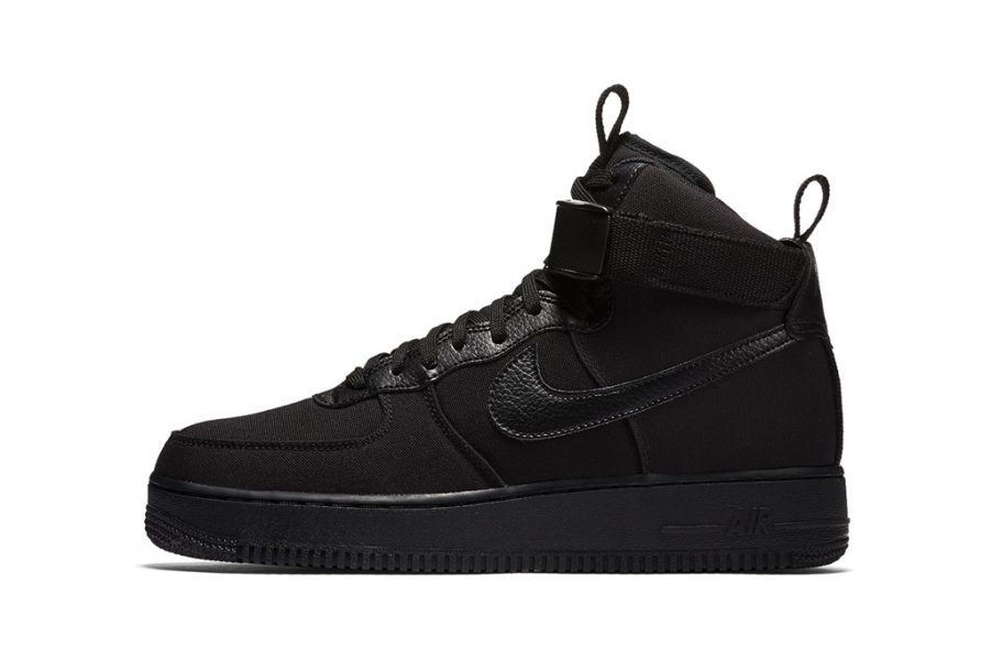 black airforce 1 hightops