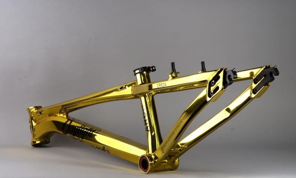 Gold Daylight ARC c1 Cruiser BMX Race Frame Is Sick!! Sugar Cayne