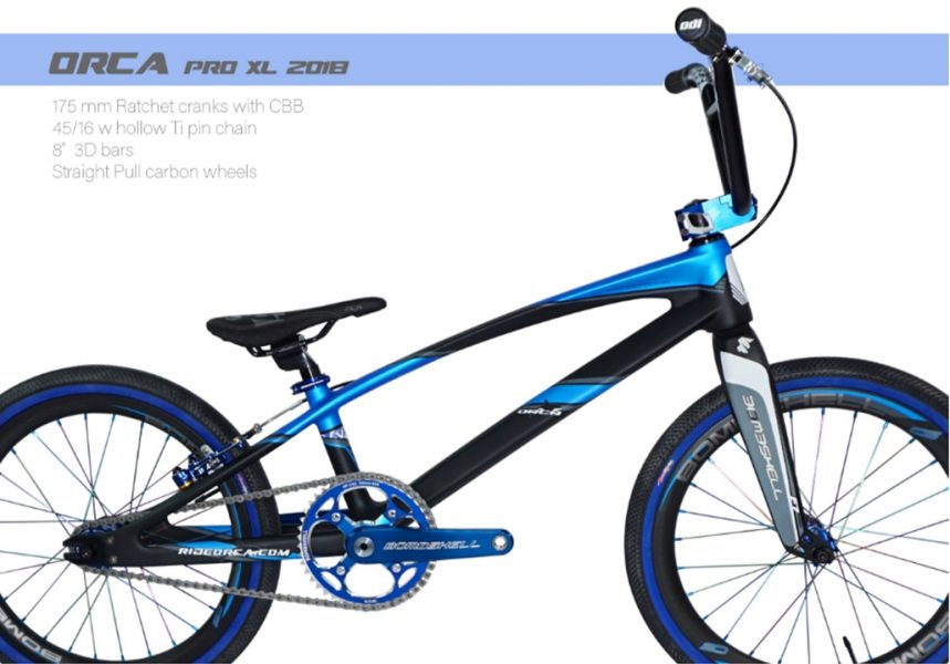 2018 Avent Orca Carbon BMX Race Frames x Completes