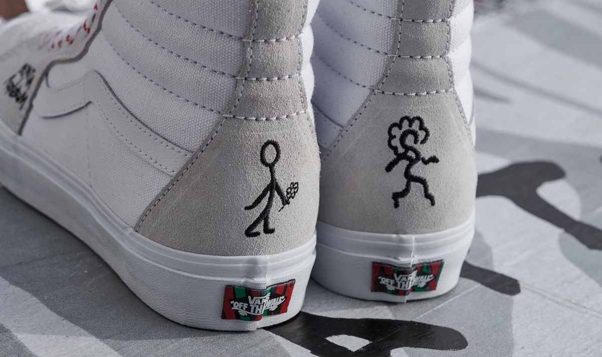 a tribe called quest vans sk8 hi white