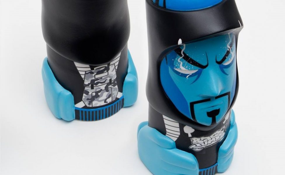 "Backpacker" HipHop Inspired Designer Toy Figure By Patrick Wong