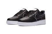 nike-af-1-07-lv8-black-iridescent-silver front