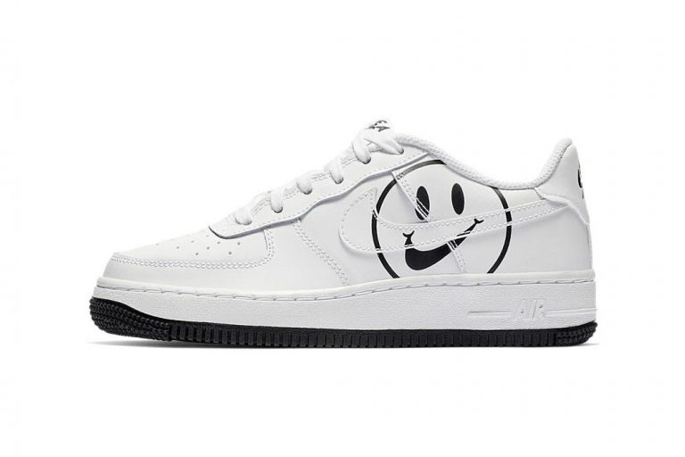 smiley face air force ones