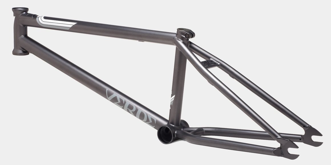 Verde bmx Fides frame grey