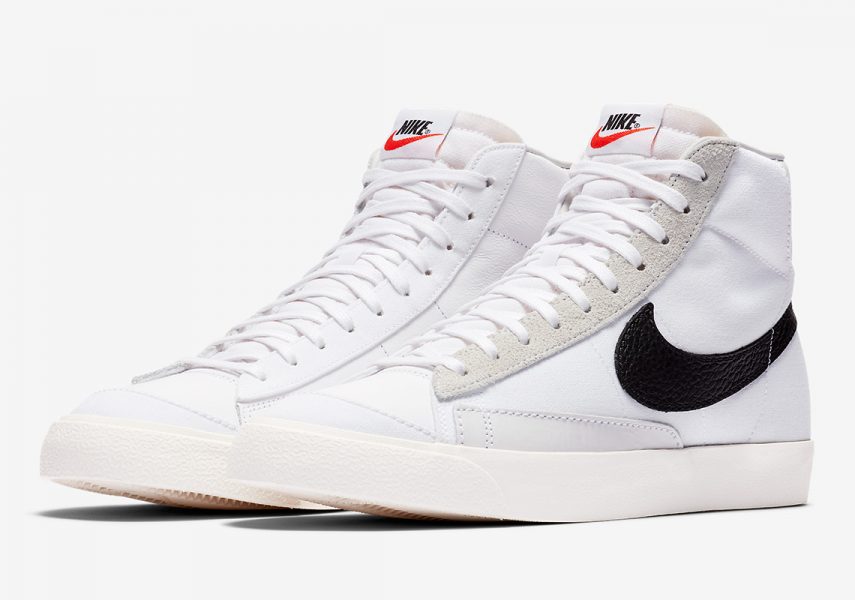 upside down swoosh blazer