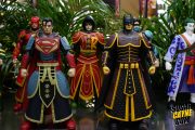 superman, batman, robin armor