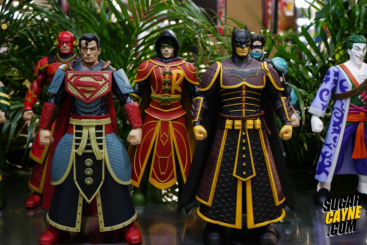 Ancient Chinese Armored batman, superman