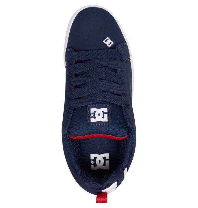 DC Court Graffik blue sneakers