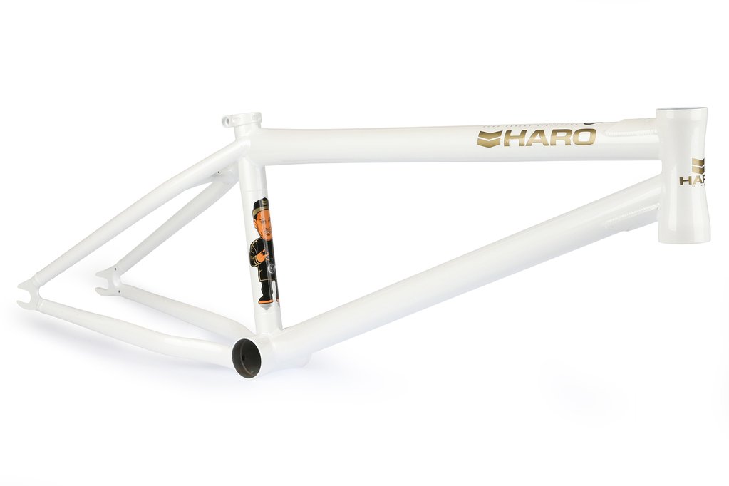 haro chad kerley frame white