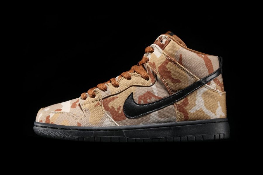 nike dunk desert camo