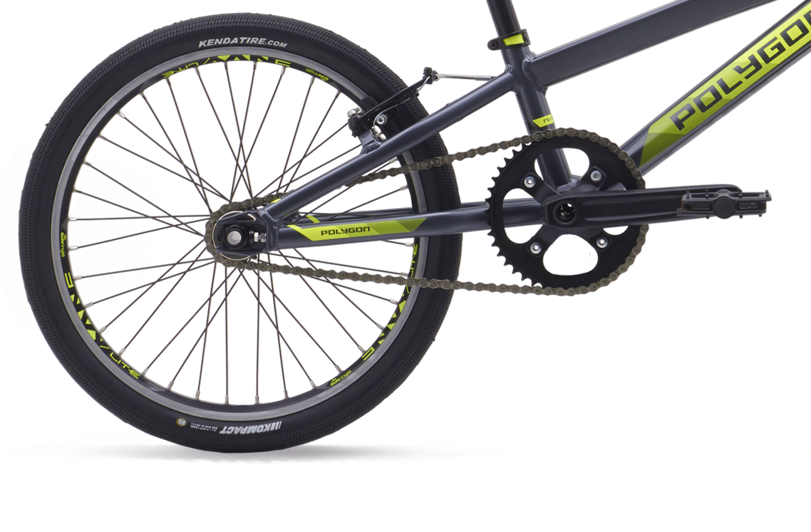polygon bmx razor elite rear