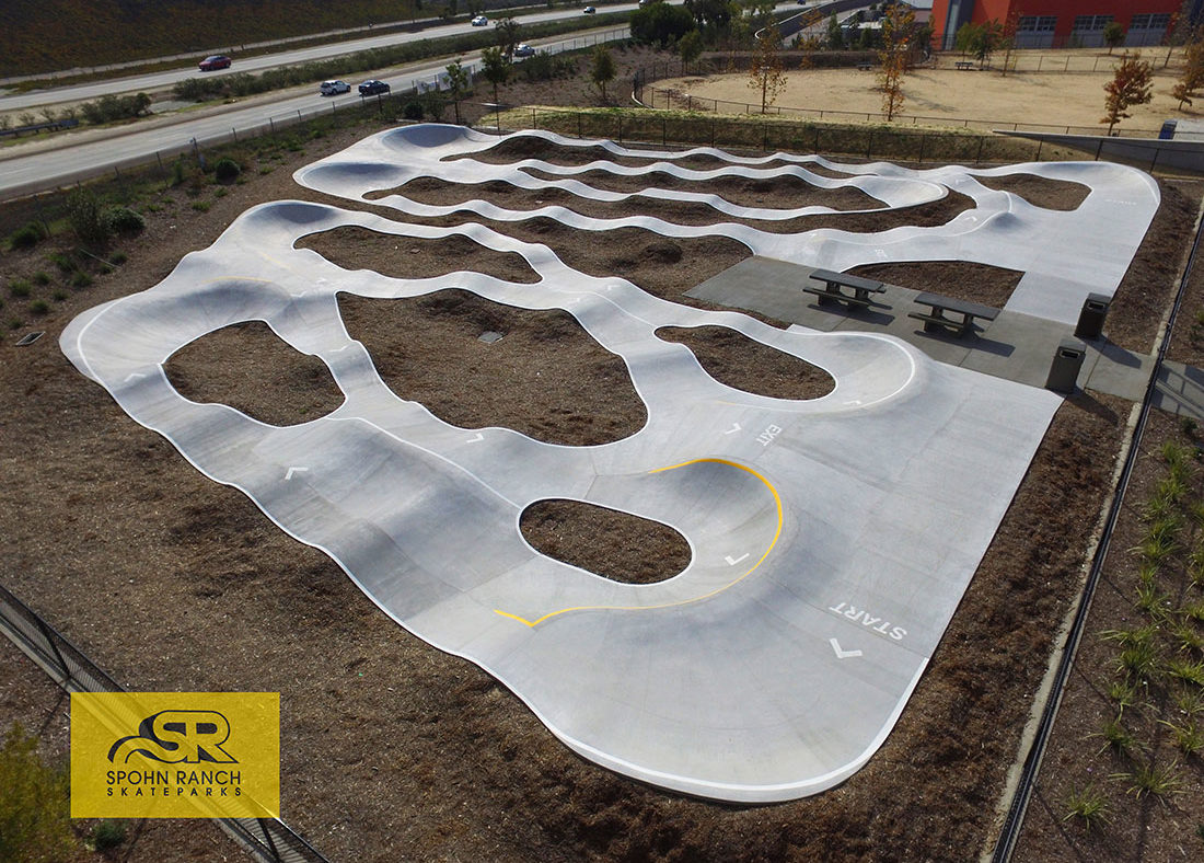 California concrete pump track