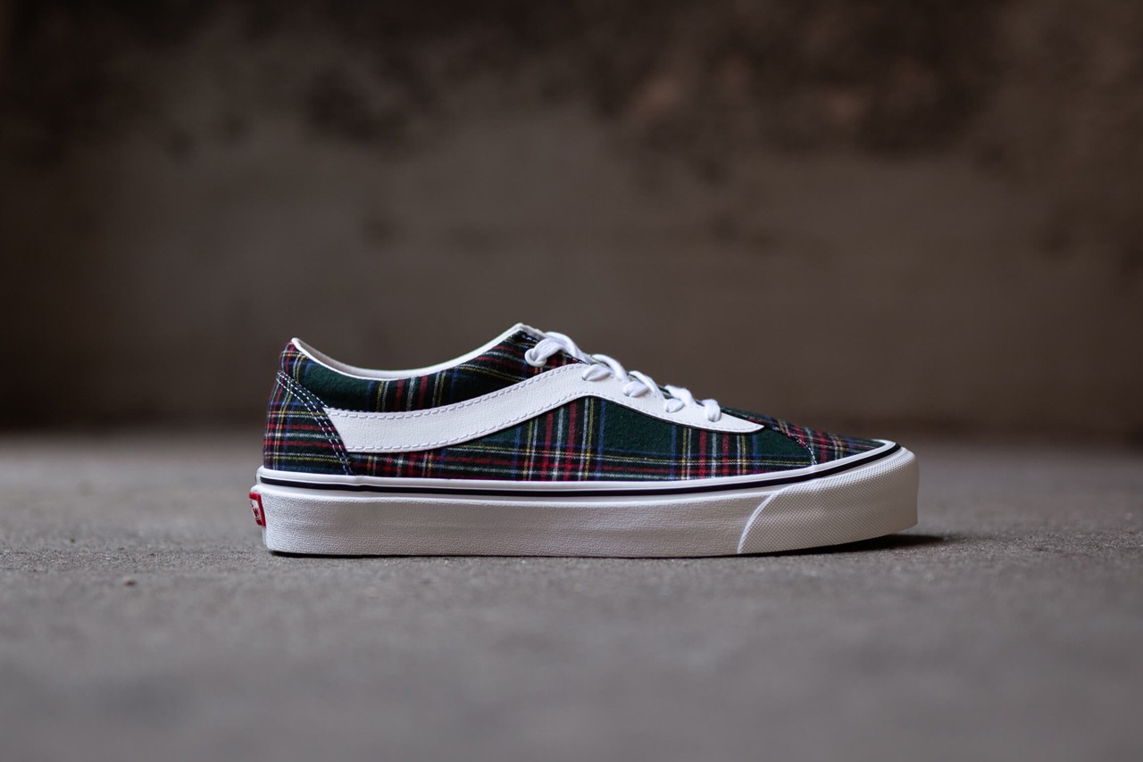 vans-bold-ni-tartan green