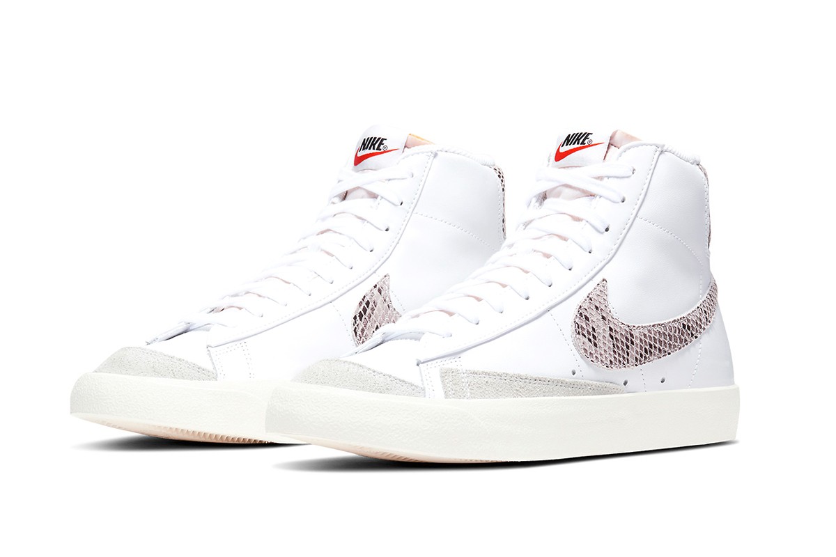 nike blazer 77 reptile white