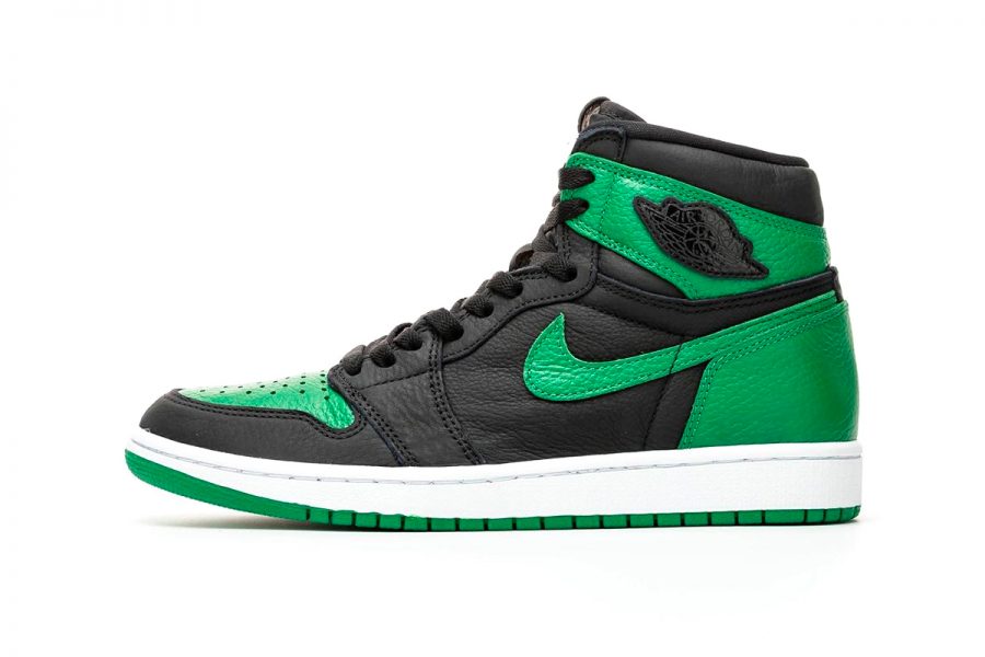 pine green nike aj1