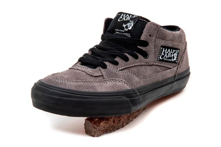 Jeg bærer tøj Vædde Ombord Vans & Uprise Suede Half Cab Pro 92 Gray and White - Sugar Cayne