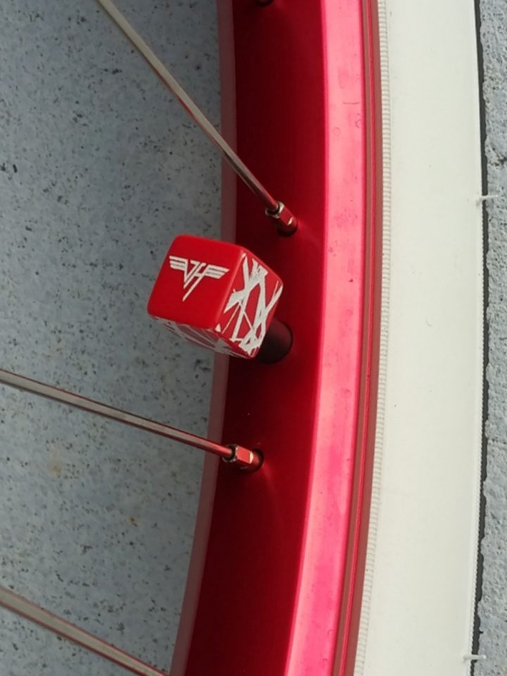 VAn Halen BMX valve caps