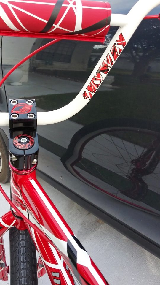 Skyway Pro Bars Eddie Van Halen BMX