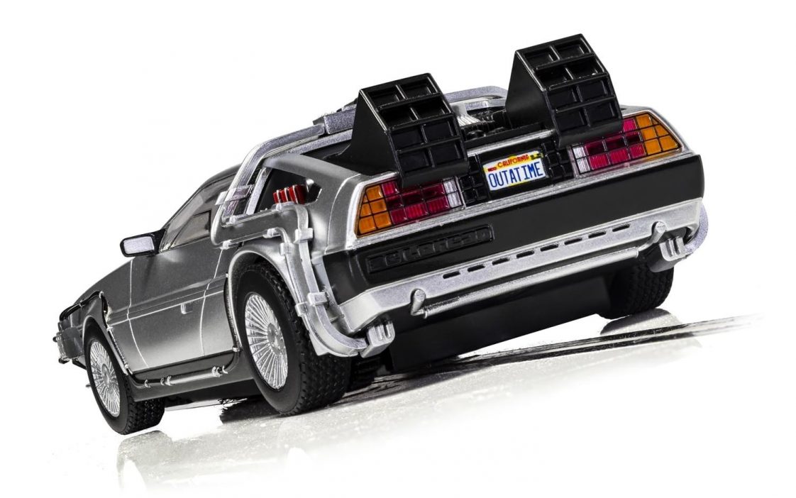 auto world back to the future slot car