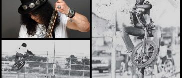 slash loves bmx racing