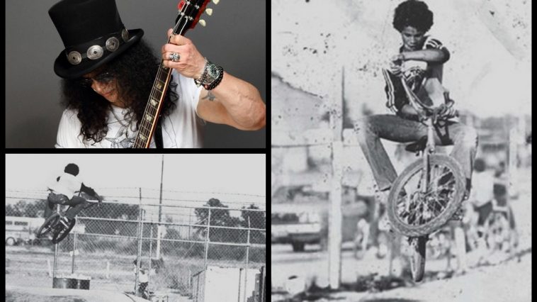 slash loves bmx racing