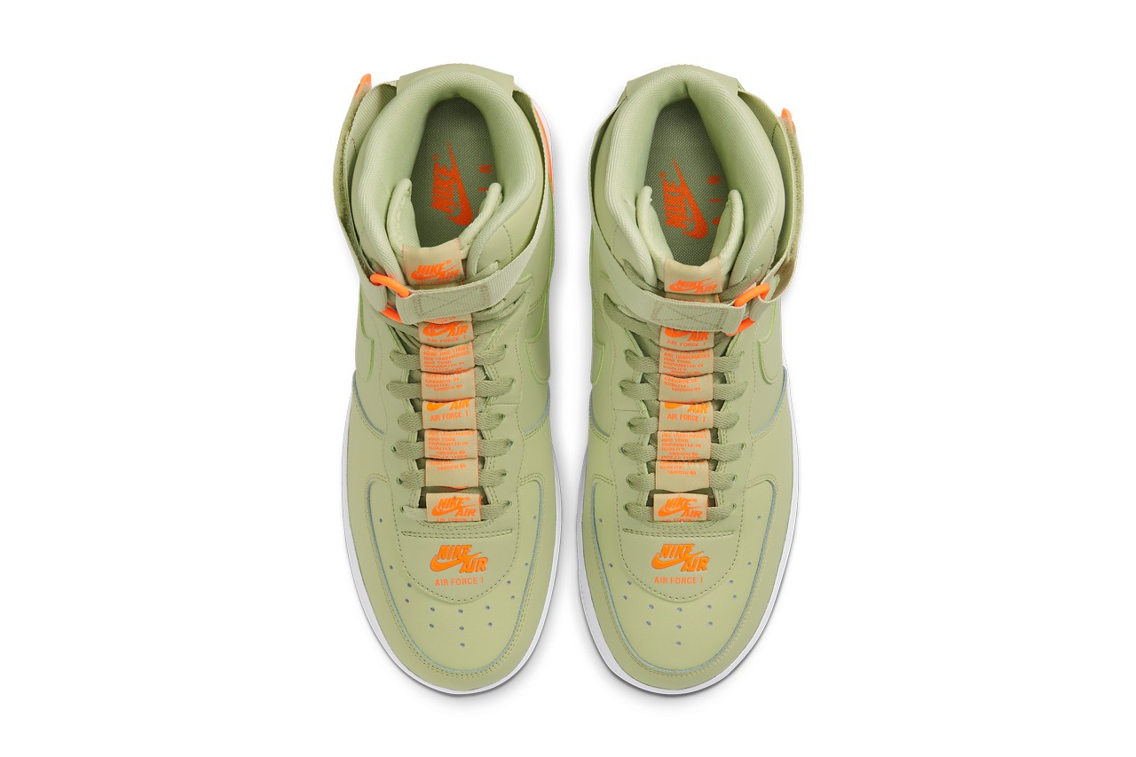 Nike Air Force 1 High '07 LV8 3 Olive and Orange