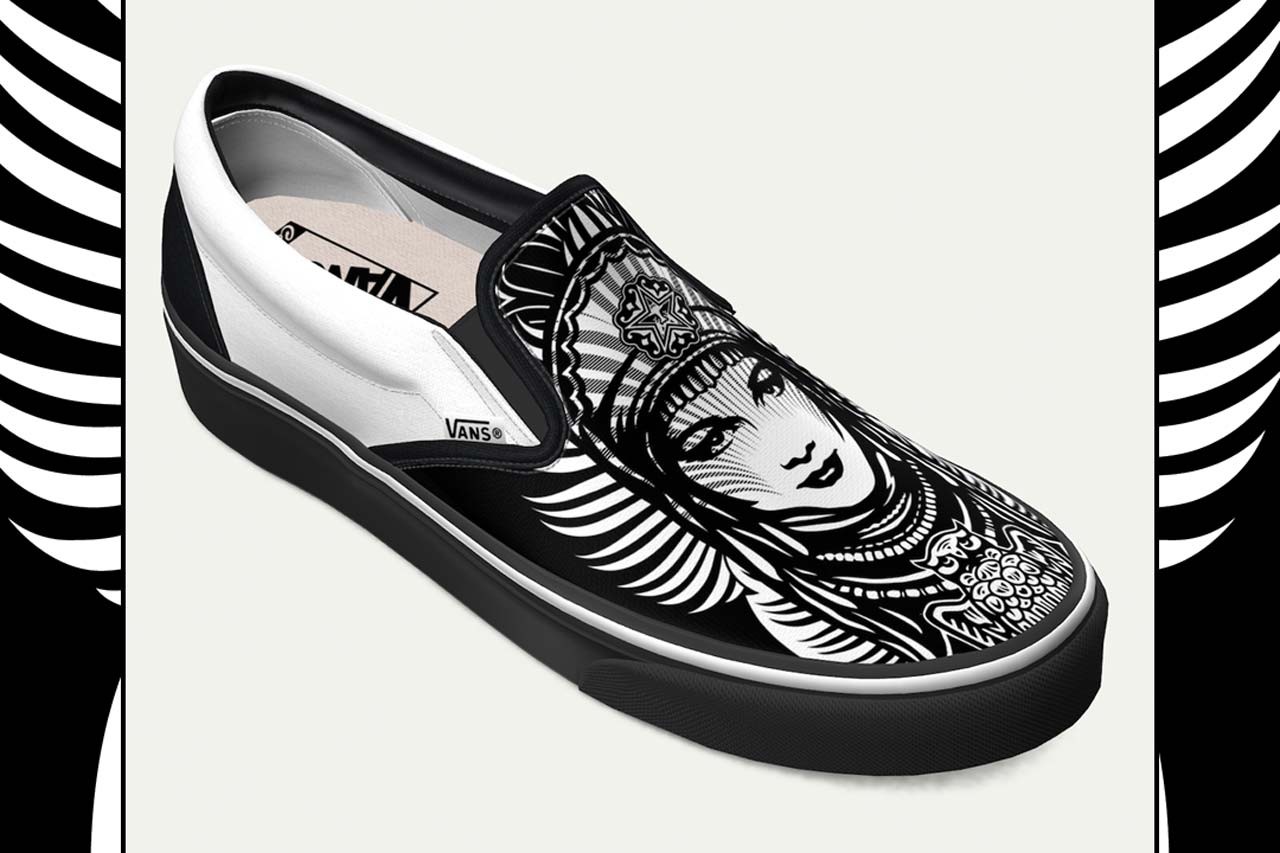 shepard-fairey-custom-slipon vans