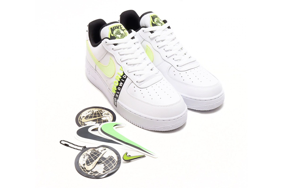 Nike Neon Air Force 1 Worldwide Pack Colorways