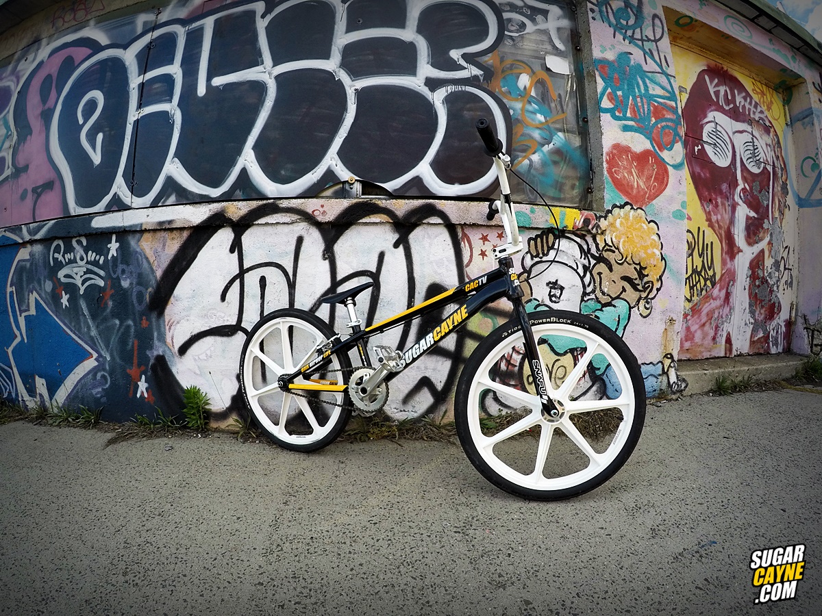 sugar cayne bmx cruiser