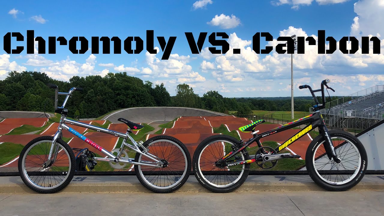 carbon vs chromoly bmx battle