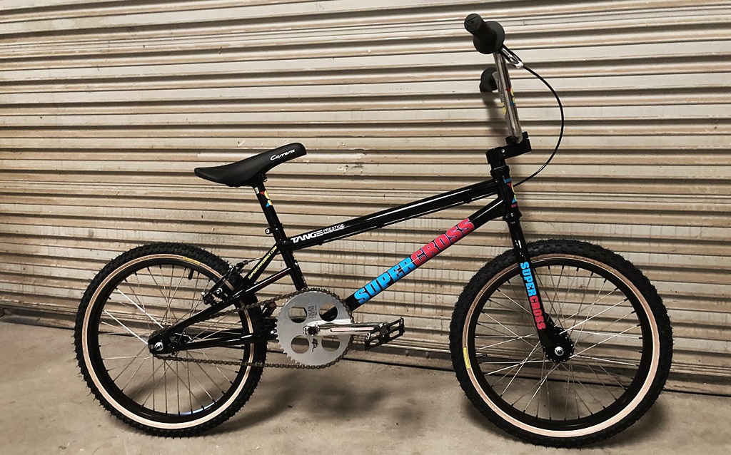 sx250 black bmx bike