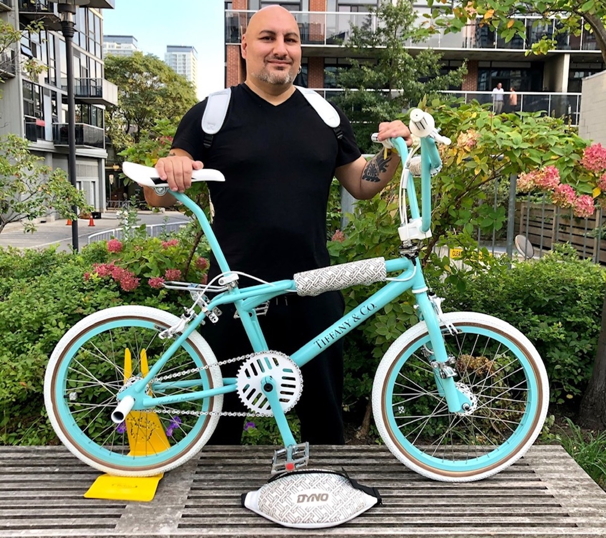 Arturo Parada dyno compe tiffany co bmx bike