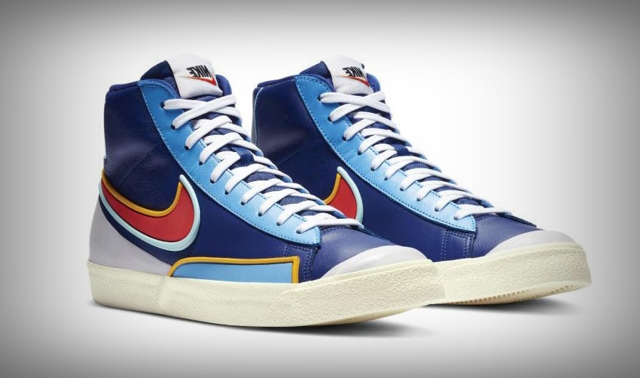 nike blazer mid royal blue sneakers