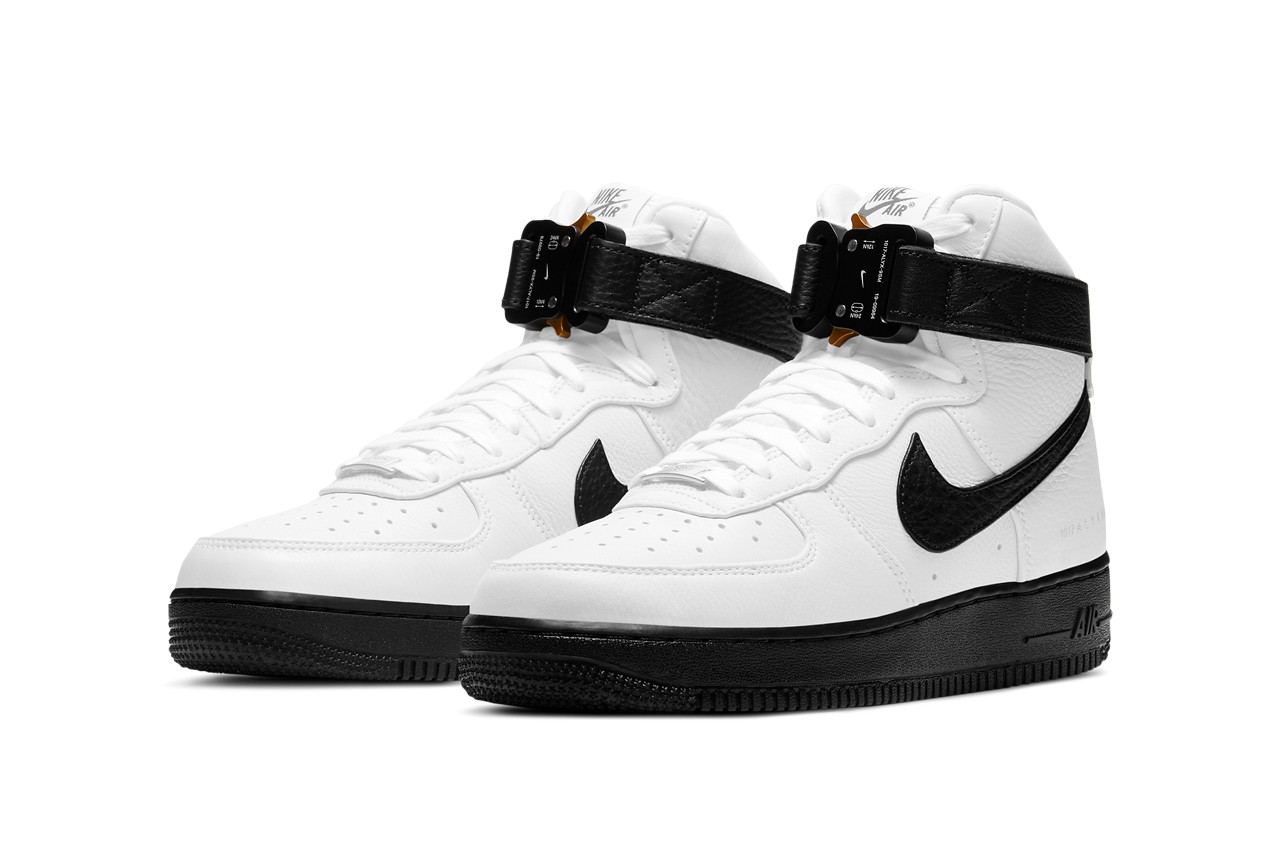 1017 ALYX 9SM x Nike Air Force 1 High Collaboration Sneakers