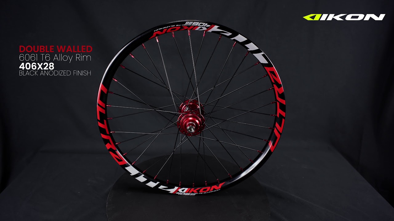 bmx race rims ikon