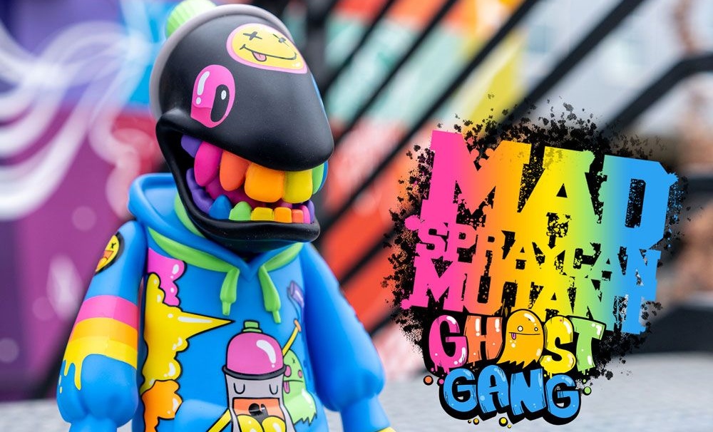 mad spraycan mutant ghost gang toy