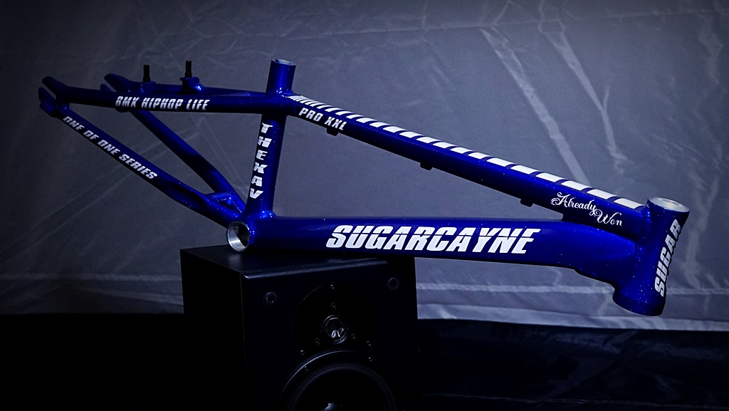 sugar cayne bmx frame