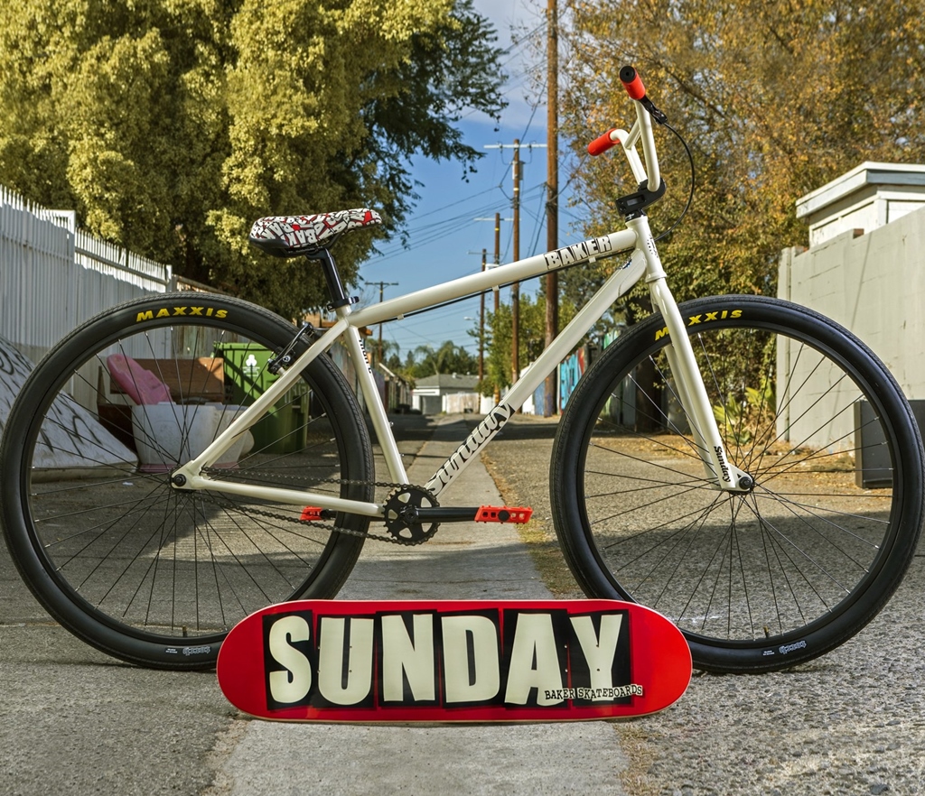 baker sunday BMX skate collaboration