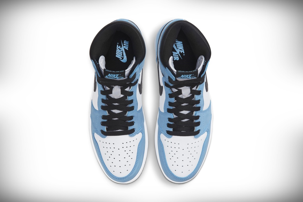 air jordan university blue sneakers