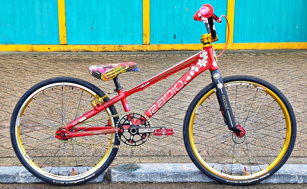 Radio helium v2 iron man bmx