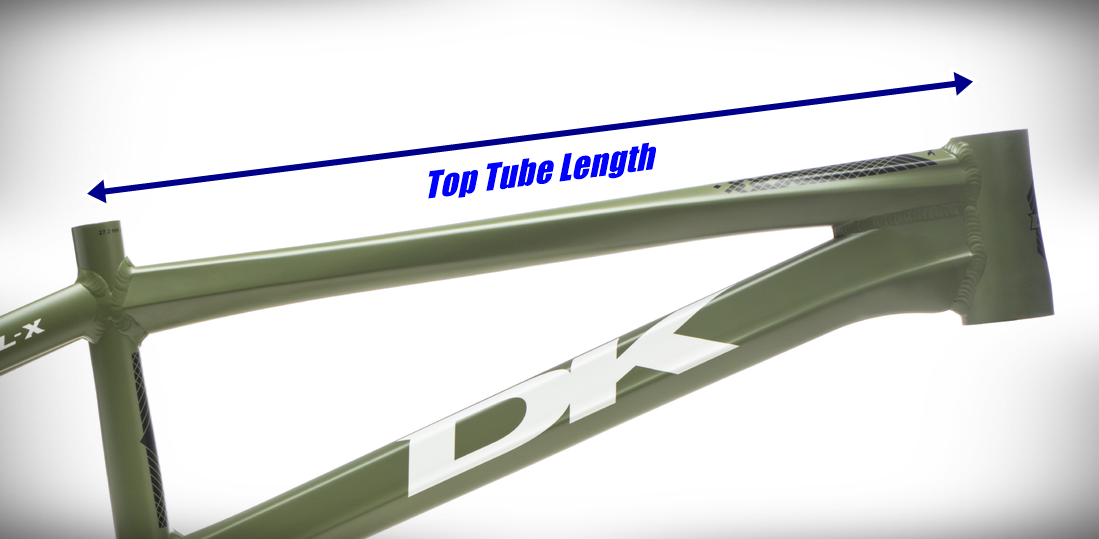 dk bikes professional top tube