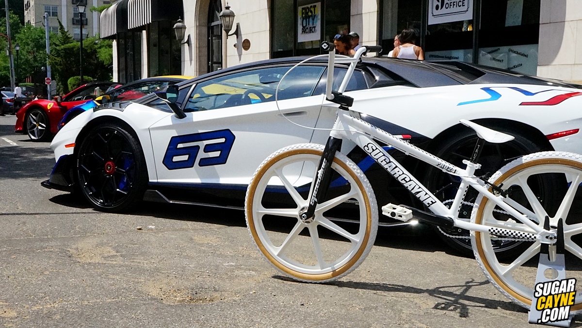 sugar cayne BMX bike white