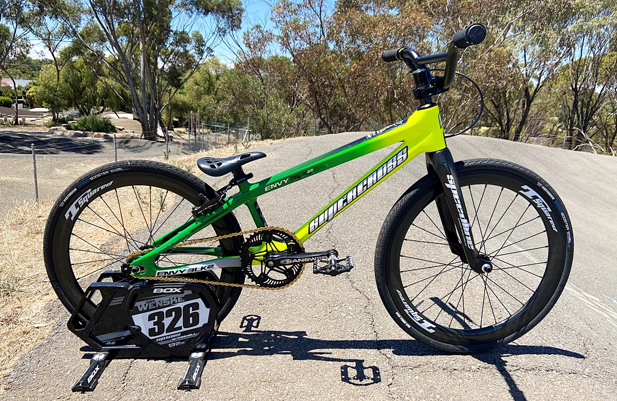 supercross bmx green yellow envy blk jr