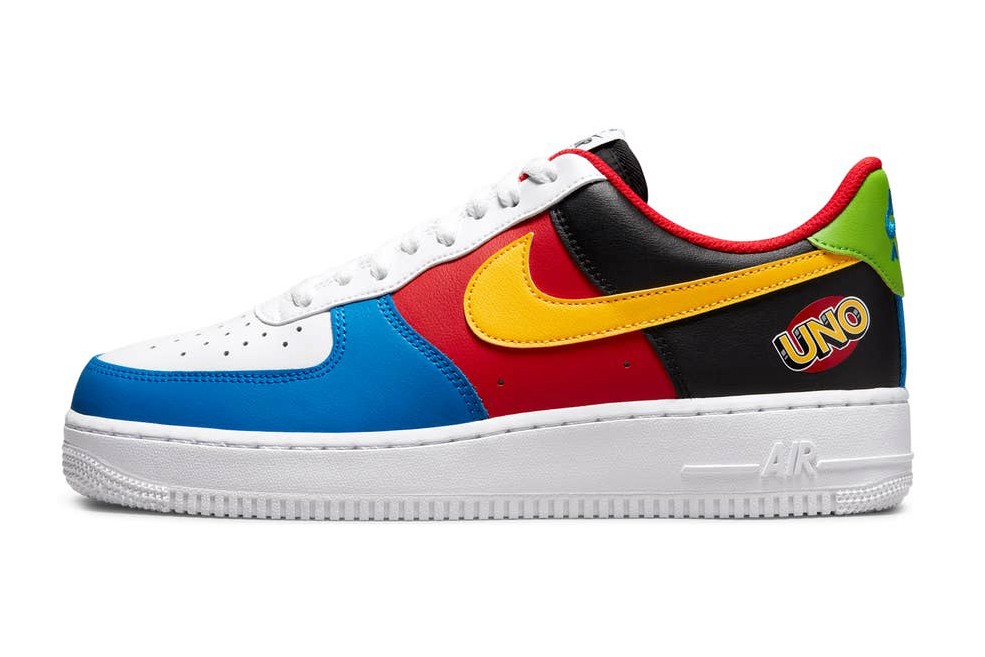 Ocurrir Definitivo Diagnosticar UNO's Celebrates 50th Anniversary With Nike Air Force 1 -