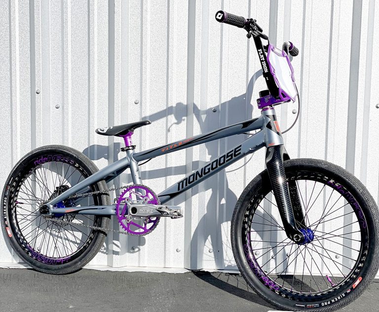 Tay's 2022 Mongoose Title Team Pro XL With Purple Accents - Bike Of The Day