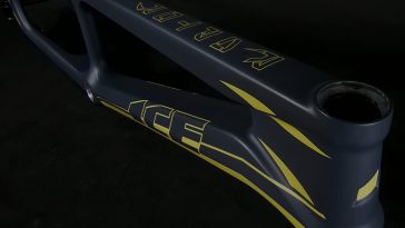 ice raptor carbon bmx frame