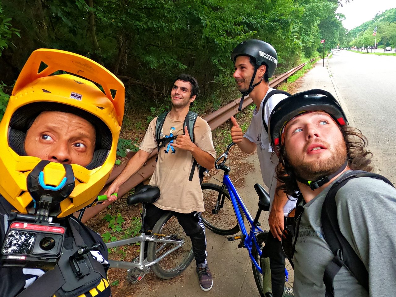 crazy al, jonny, matt, austin