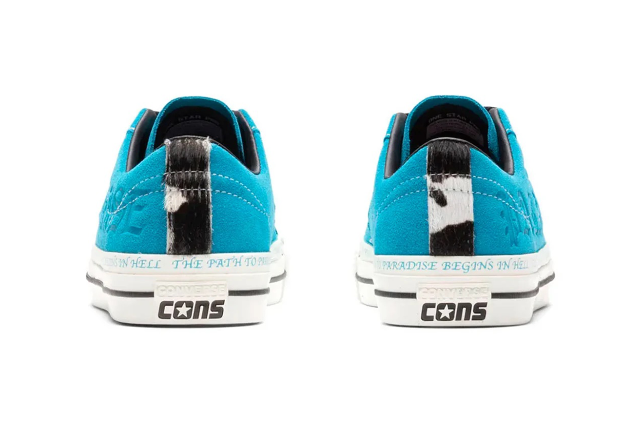 cons one star teal heel